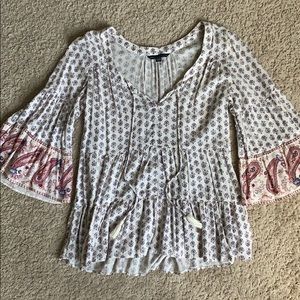 Long sleeved blouse